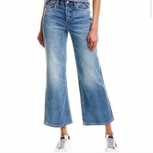 Blank NYC High-Rise Cropped Wide Legged Jeans